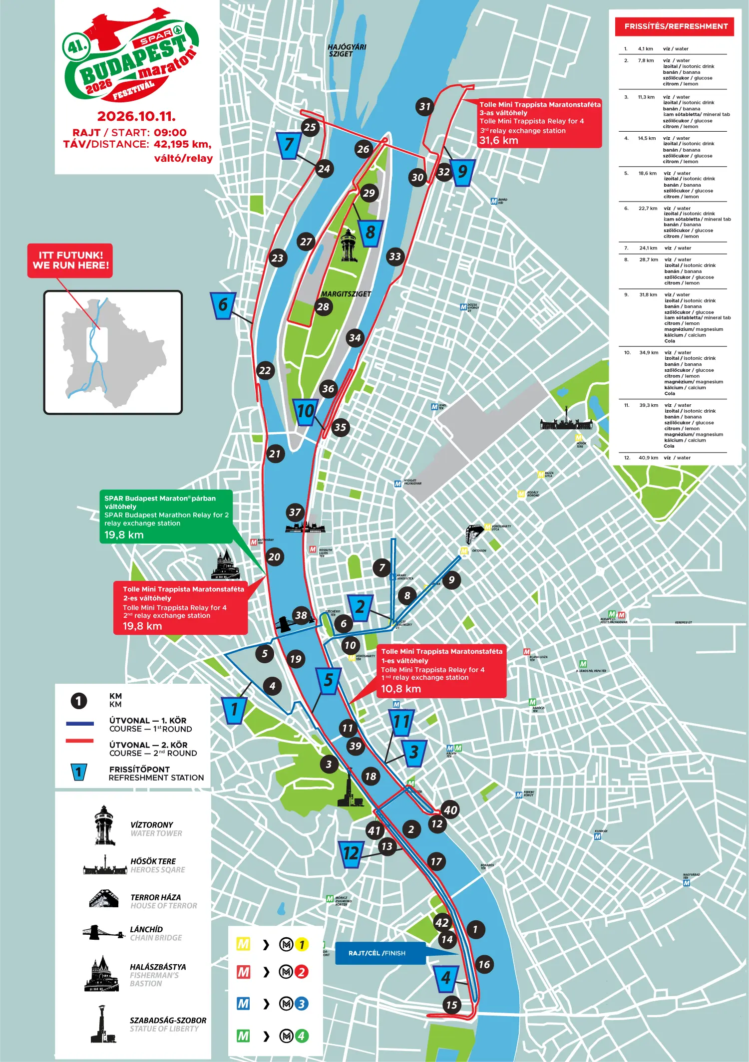 Mapa que mostra el recorregut de la cursa