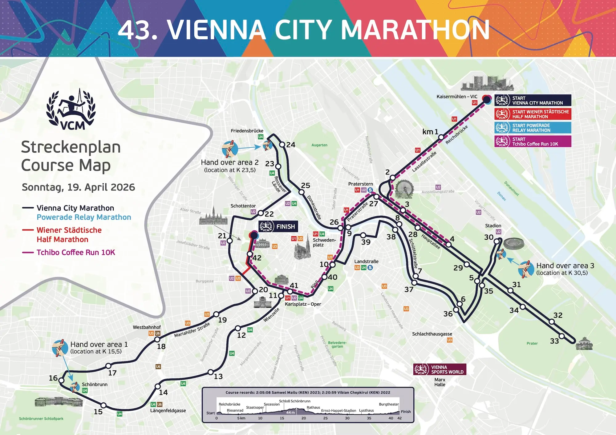 Mapa que muestra el recorrido de la cursa