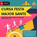 Promotional image for Cursa XVII Festa Major Sants