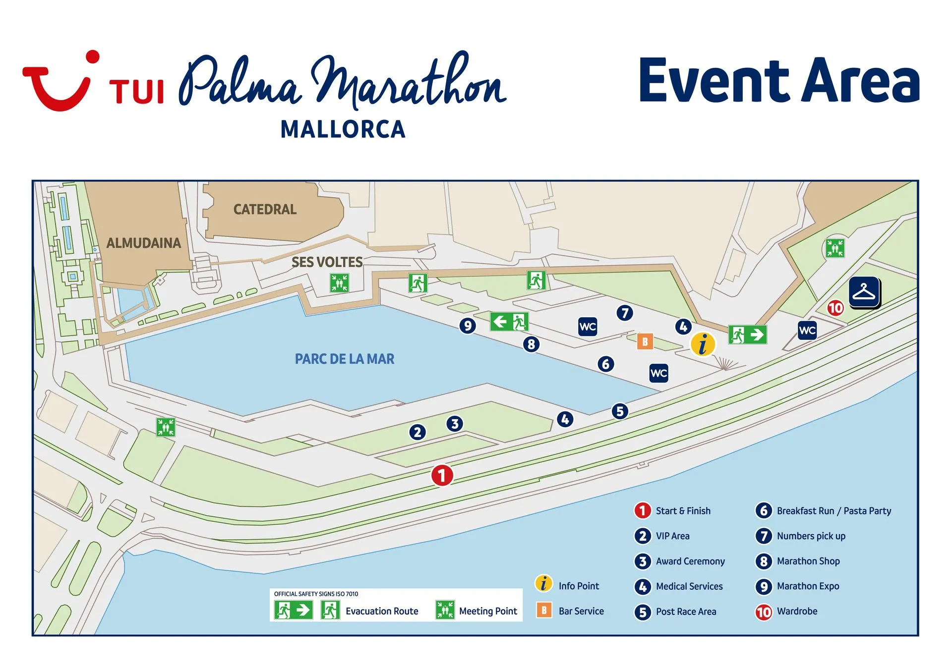 Mapa que muestra el recorrido de la cursa
